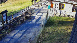 Terasa horského hotelu