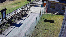 Terasa horského hotelu