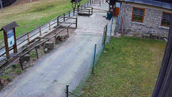 Terasa horského hotelu