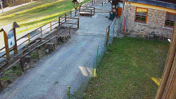 Terasa horského hotelu