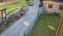 Terasa horského hotelu