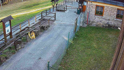 Terasa horského hotelu