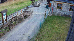 Terasa horského hotelu