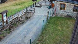 Terasa horského hotelu