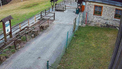 Terasa horského hotelu