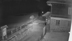 Terasa horského hotelu