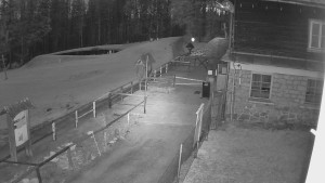 SkiAreál - Horský hotel Vsacký Cáb - Terasa horského hotelu - 8.4.2026 v 05:30 SkiAreál - Horský hotel Vsacký Cáb - Terasa horského hotelu - 8.4.2026 v 05:30