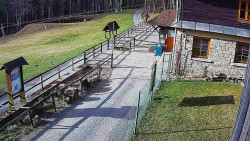 Terasa horského hotelu