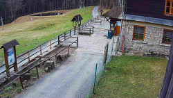 Terasa horského hotelu