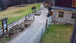 Terasa horského hotelu