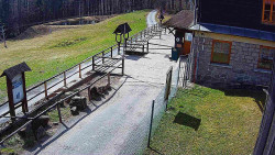 Terasa horského hotelu