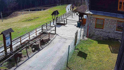 Terasa horského hotelu