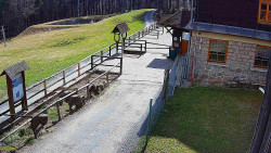 Terasa horského hotelu