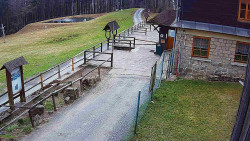 Terasa horského hotelu