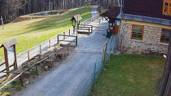 Terasa horského hotelu