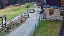 Terasa horského hotelu