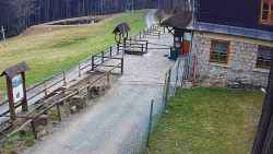 Terasa horského hotelu