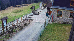 Terasa horského hotelu