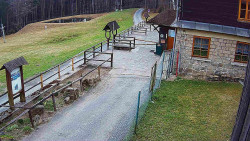 Terasa horského hotelu