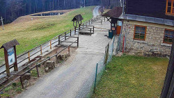 Terasa horského hotelu