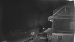 Terasa horského hotelu