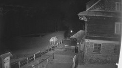 Terasa horského hotelu