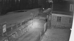 Terasa horského hotelu