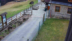 Terasa horského hotelu