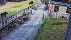 Terasa horského hotelu