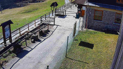 Terasa horského hotelu