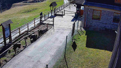 Terasa horského hotelu