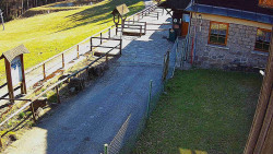 Terasa horského hotelu