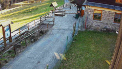 Terasa horského hotelu