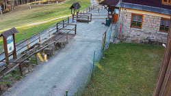 Terasa horského hotelu