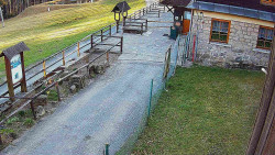 Terasa horského hotelu