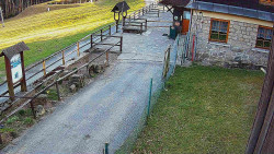 Terasa horského hotelu