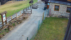 Terasa horského hotelu