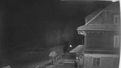 Terasa horského hotelu