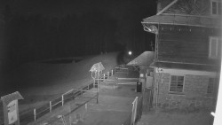 Terasa horského hotelu