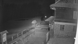 Terasa horského hotelu