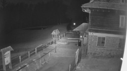 Terasa horského hotelu