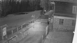 Terasa horského hotelu