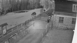 Terasa horského hotelu