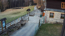 Terasa horského hotelu