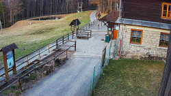 Terasa horského hotelu