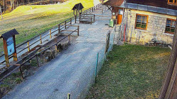 Terasa horského hotelu