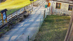 Terasa horského hotelu