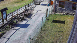 Terasa horského hotelu