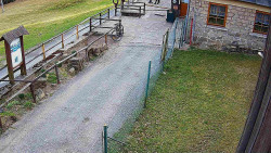 Terasa horského hotelu