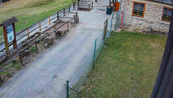 Terasa horského hotelu